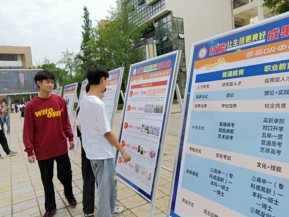 四川省仁寿县职业教育活动周宣传3